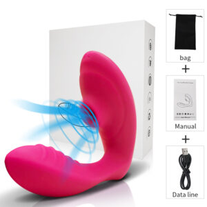 Succionador y Vibrador  2en1 Doble Placer Juguete Sexual