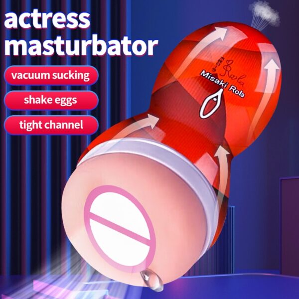 Vagina Con Vibración Juguete Sexual Hombre - Imagen 2