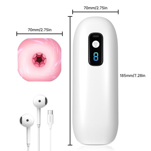 Vagina Con Sonido Gemido Sincronizado al movimiento y Vibración Hombre - Imagen 2