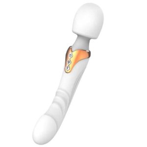 Vibrador Dildo Doble Vibración Clítoris y Punto G Juguete Sexual