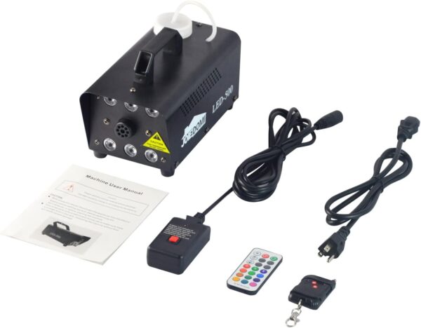 Maquina de Humo 6 leds 12 colores 500w - Imagen 3