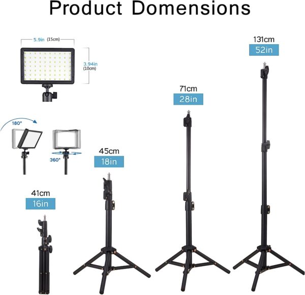 Luz led Para Fotografía, transmisión, video, Tik Tok, Youtube - Imagen 6