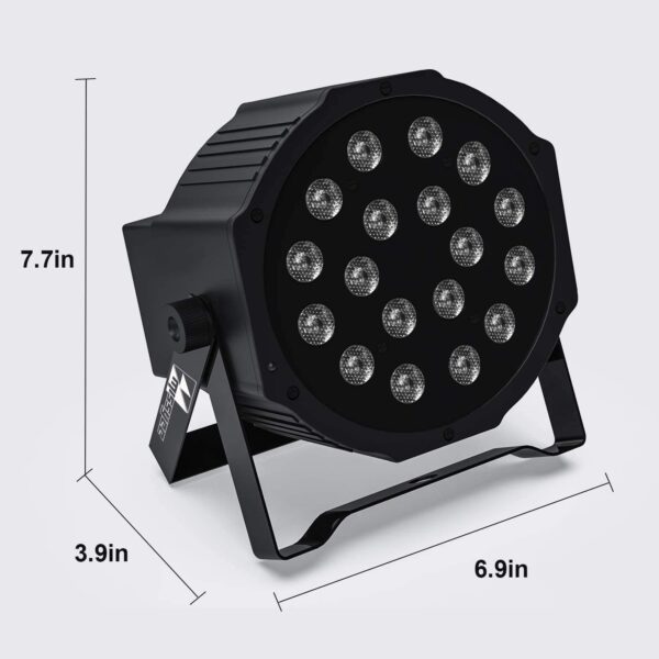 Parled 18 leds RGBW Con 8 Modos de trabajo - Imagen 5