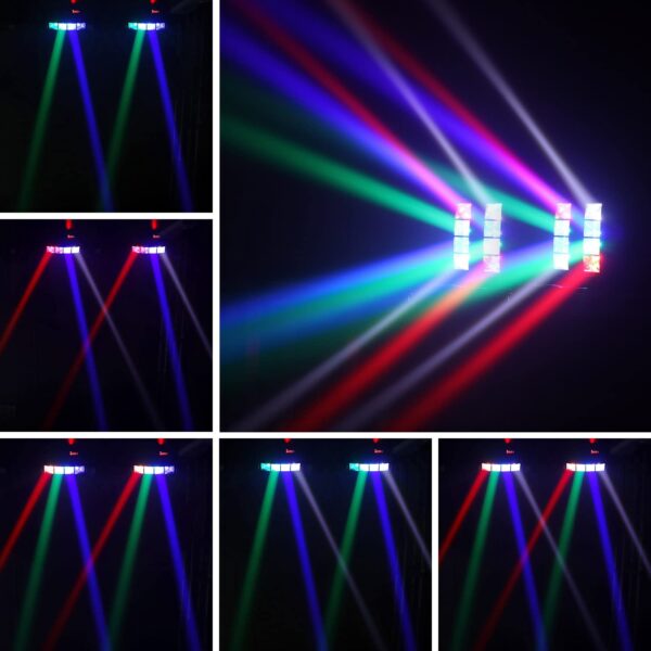 Luz Led Mini Spider LM30A 8 Ledsx3w - Imagen 3