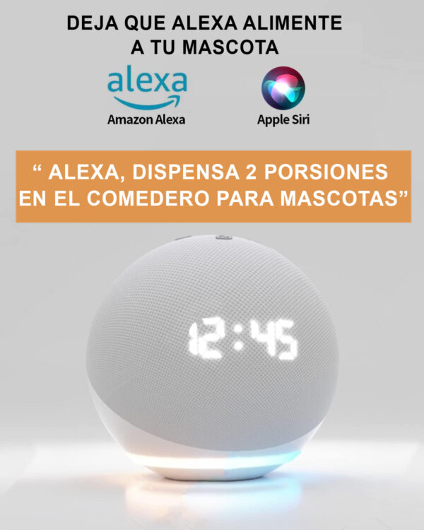 Comedero Dispensador Automático Perros Gatos Wifi App Celular - Imagen 7