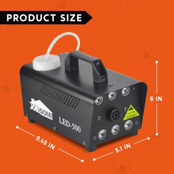 Maquina de Humo 6 leds 12 colores 500w - Imagen 7