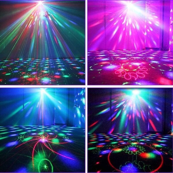 Luz Laser 2en1 Super Potente Audio Rítmico RGB - Imagen 3