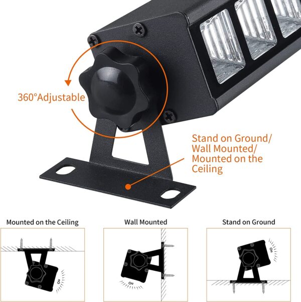 Luz Uv Led Negra Ultravioleta Neón Barra Discotecas Fiesta - Imagen 6