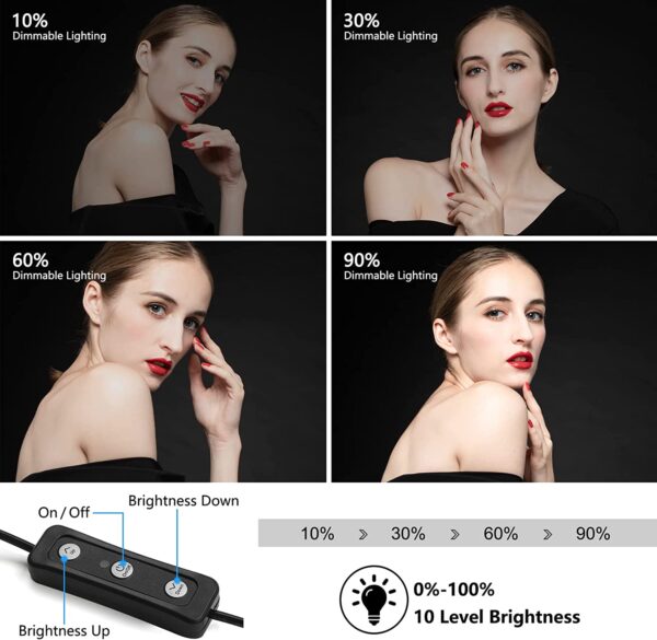 Paquete de 2 Luces Fotografía y video profesional - Imagen 4