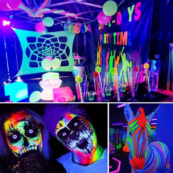 Luz Uv Led Negra Ultravioleta Neón Barra Discotecas Fiesta - Imagen 5
