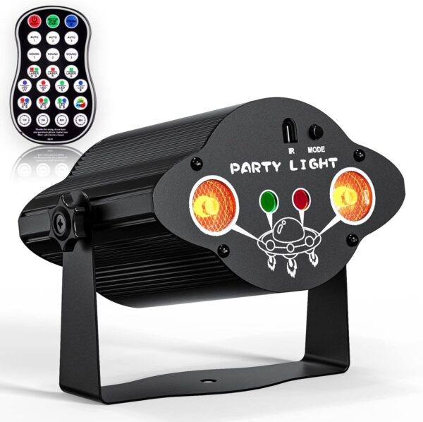 Laser 3en1 Audio Rítmico RGB con patrones y efectos Estroboscópicos - Imagen 9