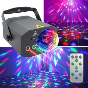 Luz Laser 2en1 Super Potente Audio Rítmico RGB