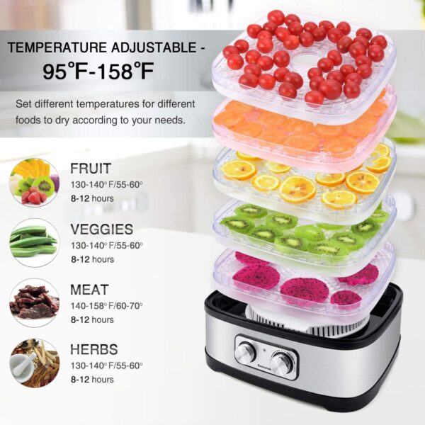 Maquina Secadora Frutas Verduras Carne Deshidratadora - Imagen 3