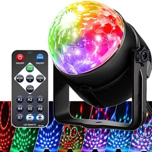 Luz Disco Ball Bola Rgb Control Ritmica