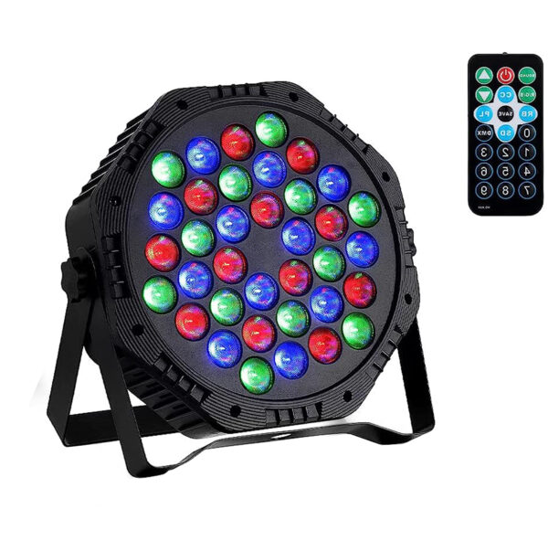 Parled 36L RGBW Audio Rítmica Con 8 Modos De Trabajo (moderna)