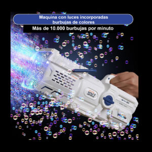 Cohete de Burbujas Maquina de Burbujas Para fiestas