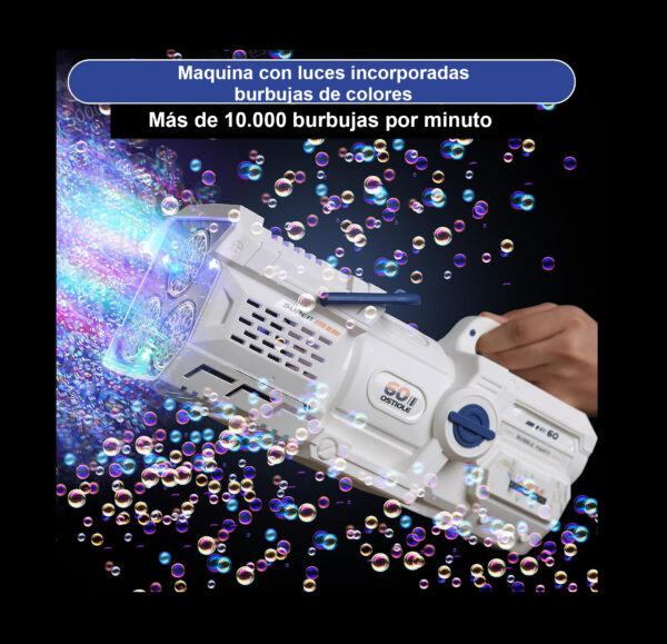 Cohete de Burbujas Maquina de Burbujas Para fiestas