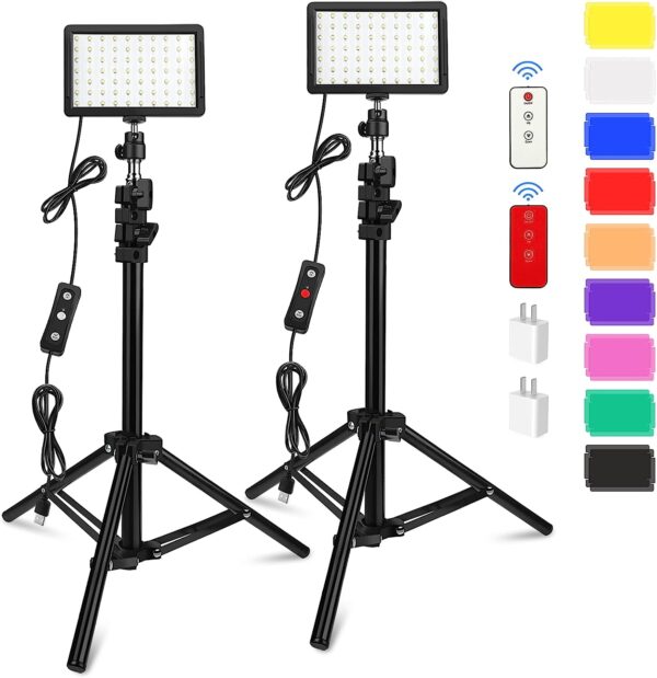 Paquete de 2 Luces Fotografía y video profesional