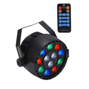 Parled mini 12 Leds Multicolor Rítmica con 7 modos de trabajo
