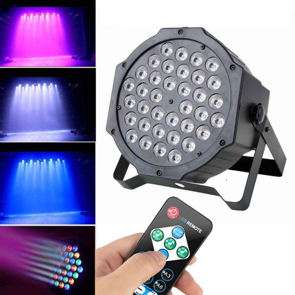Parled 36 leds RGBW Con 8 Modos de trabajo (Tradicional) - Imagen 2
